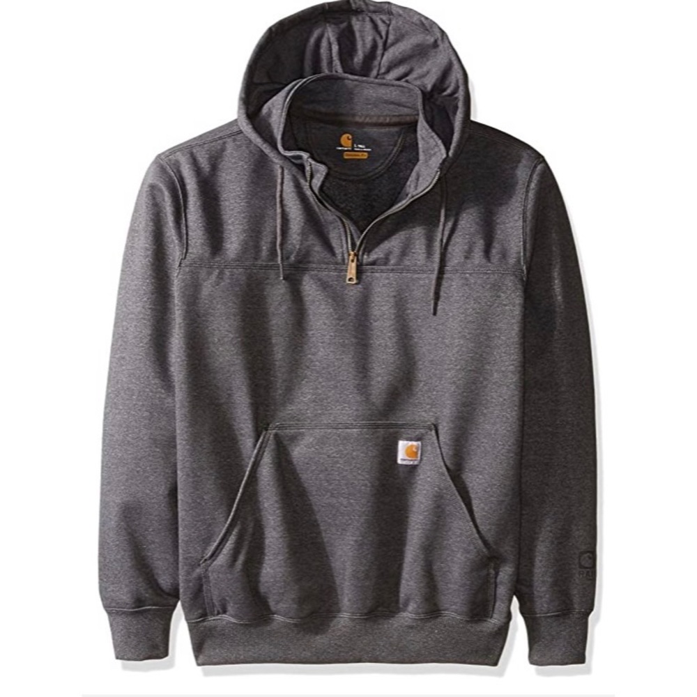 Carhartt heavyweight, sweatshirt with half zipper